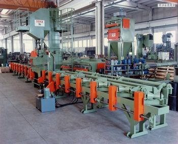 Grenailleuse pour tube ou barre - Machines à rouleaux biconiques compactes avec 1 ou 2 turbines_0