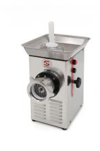 Hachoir à viande professionnel PS-32 - Débit jusqu'à 425 kg/h - Acier inoxydable et système de coupe interchangeable_0