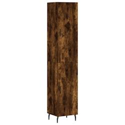 Helloshop26 - Buffet bahut commode armoire meuble de rangement organisateur cuisine salle de séjour salon haut 34,5 x 34 x 180 cm 02_0033323 - 300021_0