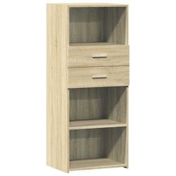 Helloshop26 - Buffet bahut commode armoire meuble de rangement organisateur cuisine salle de séjour salon haut sonoma 50 x 42,5 x 02_0034070 - 300021_0