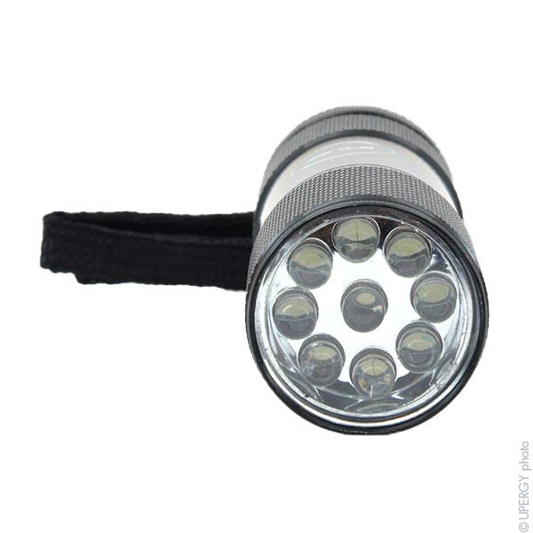 Lampe torche à LED 9 LED - MINILIGHT - blister 4 piles LR03 inclus - Résistante à l'eau_0