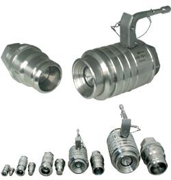 Monocoupleurs spéciaux série BF-025 / BF-050 - diamètres 25 et 50 mm - inox 1.4404/1.4571 - clean-break de sécurité_0