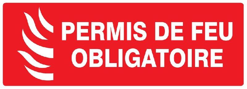 Panneaux adhésifs 330x200 mm prévention incendie - ADPNG-TL10/PFO_0