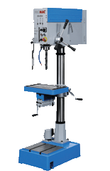 Perceuse à colonne industrielle PROMAC BX 834 - Moteur 400V - Puissance 1,5kW - Capacité de perçage 32mm et taraudage 16mm_0