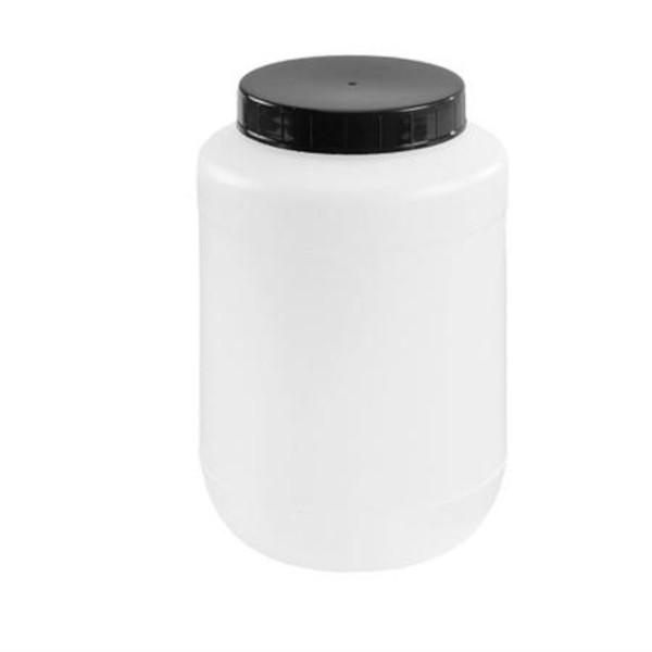 Pot standard à large ouverture PEHD - bouchon noir à visser - volumes de 100 à 2000 mL - qualité alimentaire_0
