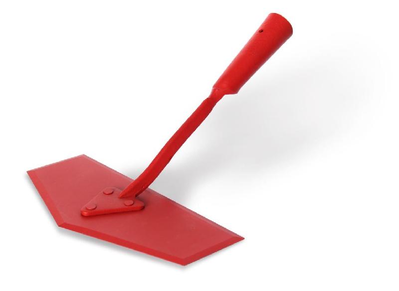Ratissoire angulaire forgée - 5 tranchants - lame 18 cm - sans manche - manche 130 cm Ø28 mm - Réf 211106 - Marque Gouvy_0