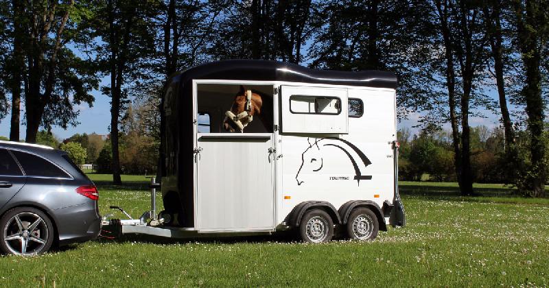 Remorque pour transport d'animaux - 1,5 places - cheval liberté touring one_0