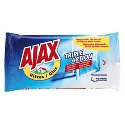 AJAX LINGETTES VITRES /40