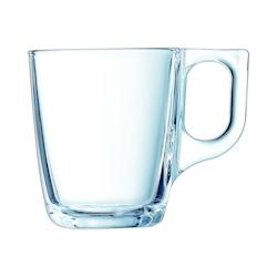 Arcoroc Lot De 6 Tasses En Verre 9 Cl Voluto - jaune verre 9123695_0