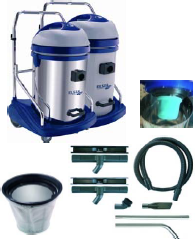 Aspirateur eau et poussière Verso WP220 - 2400W - cuve basculante 77L - 2 moteurs_0