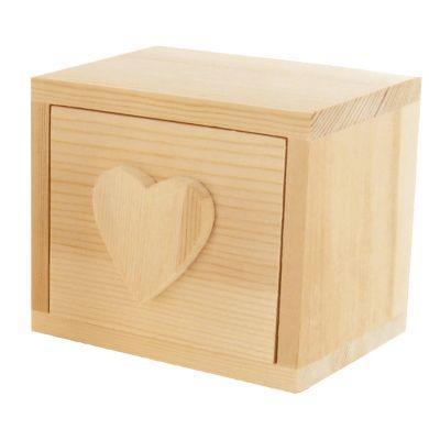 Boîte à tiroirs en bois - Coeur GM - Référence 572832 - Fabricant Fournisseur NC S_0