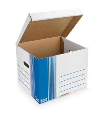 Caisse multi-usage à montage instantané RAJA 38x35x29 cm, lot de 10_0