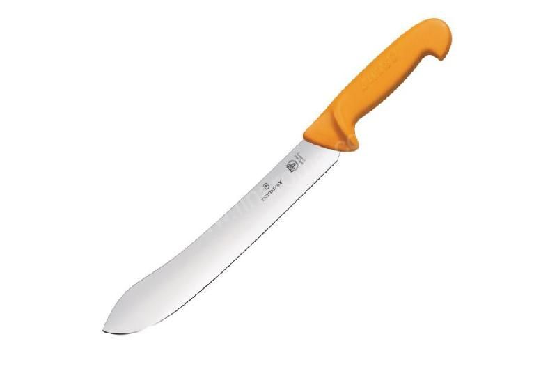 COUTEAU DE BOUCHER PROFESSIONNEL JAUNE SWIBO VICTORINOX - 25 CM