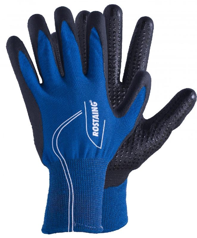 Gants chauds multiusage demi-saison ROSTAING Canada bleu - Taille 9 - Tactiles et résistants_0