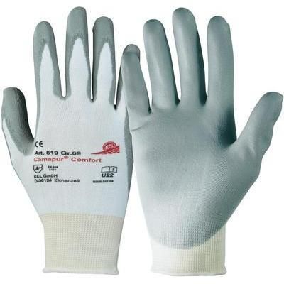 GANTS DE PROTECTION KCL 619 POLYURÉTHANE, POLYAMIDE EN 388 RISQUES MECANIQUES 2131 TAILLE 7 (S)