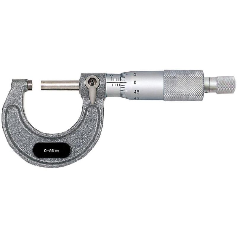 Micromètre d'extérieur haute qualité - 25-50 mm - Carbures résistants et précision 0,01 mm_0