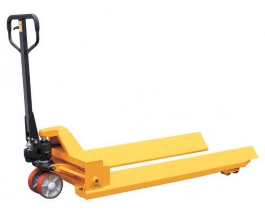 MSA0006 - Transpalette manuel pour bobines Disset Odiseo - 2000 kg - Fourches spéciales pour produits arrondis_0
