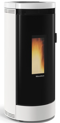 Poele a granules debby 9 kw lanordica - blanc_0