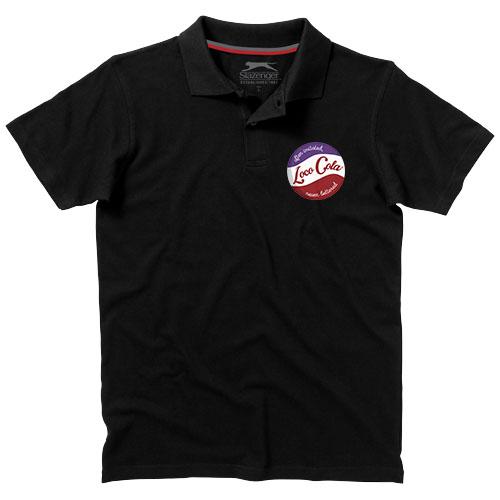 Polo manches courtes pour hommes Advantage - col côte en tricot plat - maille piquée 100% coton - 160 g/m²_0
