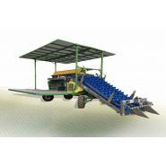 Récolteuse Slide Endivia - Hortech SRL - 4 roues directionnelles - Puissance tracteur 38 kW_0