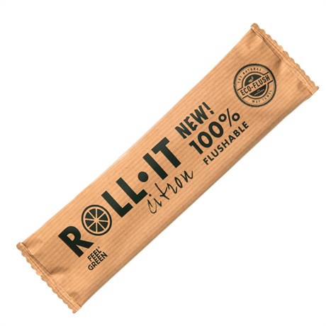 RINCE-DOIGTS JETABLE ROLL IT FEEL GEEN 50 G/M² CELLULOSE BLANC (VENDU PAR 1000)