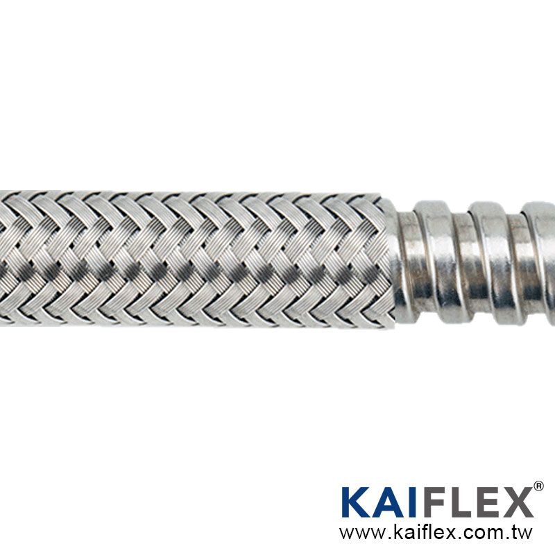 WP-S1TB - Flexible métallique Kaiflex en acier inoxydable avec tressage cuivre étamé - Ø 3,5 à 16,1 mm_0
