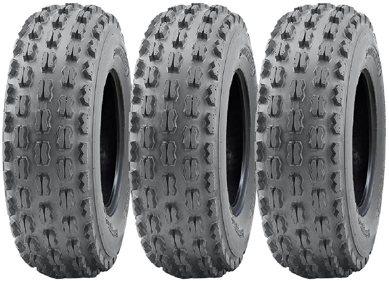 21x7.00-10 Slasher ATV Quad Tyres Wanda E-Marked Road Legal Race Tire (Set of 3)_0