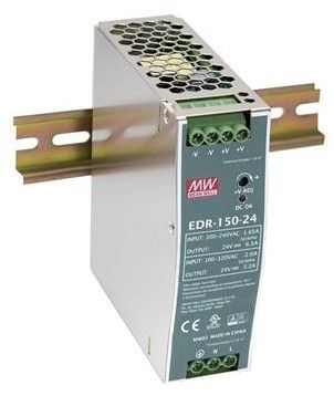 Alimentation rail DIN 24V / 6.5A - EDR-150-24_0