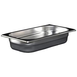 Bac Gastro Inox AISI 304 GN 1/3 Plein H. 65 mm - Gastroland - 3701666002298_0