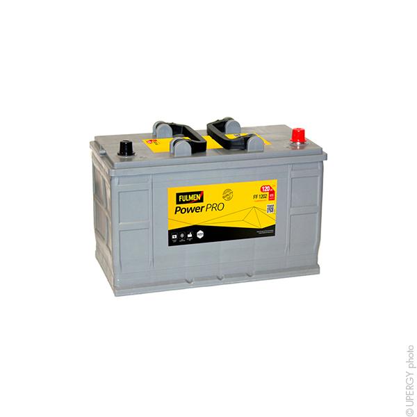 Batterie camion Fulmen Power Pro HDX FF1202 - 12V 120Ah 870A - Haute performance pour conditions extrêmes_0