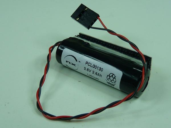 BATTERIE LITHIUM LS14500 AA 3.6V 2.6AH BERG_0