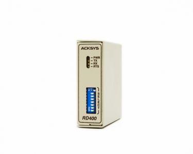 Convertisseur RS232  RS422/485, retournement automatique, format rail din - Référence: RD400-24V_0