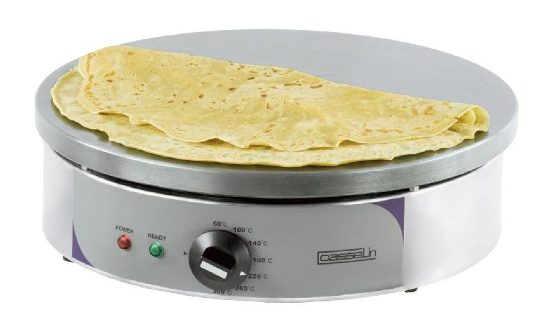 Crêpière ronde inox 400 mm, 230v, 2700w_0