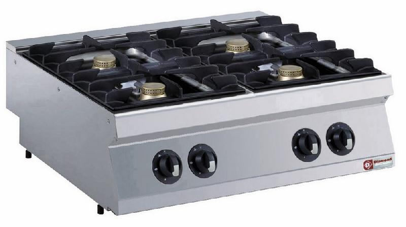 Cuisinière feux gaz à poser 4 - G17/4F8T-N_0