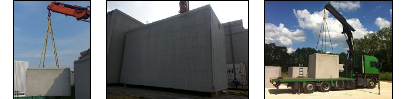 Cuve béton 3000 litres - Capacité 3m³ - Avec regard de visite 60x60 cm et anneaux de levage_0