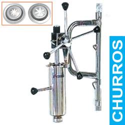 Doseur automatique à churros 4.5kg - fixation murale avec support et 2 moules (churros fin et gros) - FCT/DA2_0