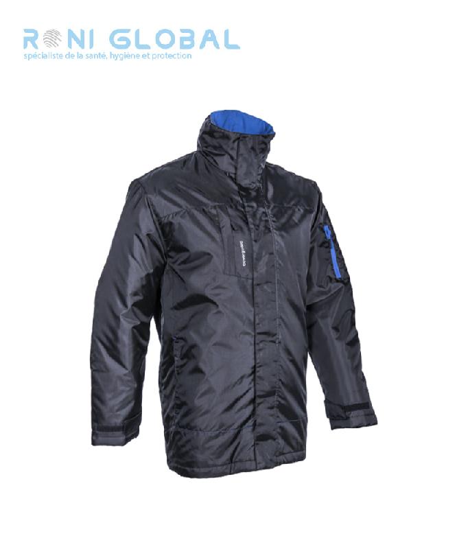 Parka de travail anti-froid thermique en polyester enduit polyuréthane - 5 poches - Panda Coverguard_0