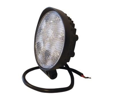 PHARE DE TRAVAIL ROND 6 LED 18W FAISCEAU LARGE