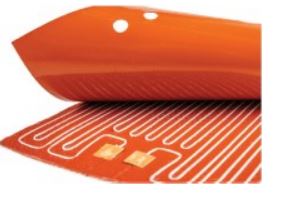 Résistance souple en silicone à fils surmoulés - Chauffage précis et uniforme jusqu'à 250 °C - Flexible et résistant aux produits chimiques_0