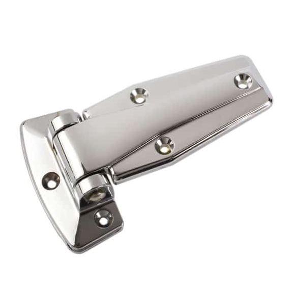 Charnière 710/720 pour portillons encastrés - Réf. 710 et 720 - Axe non corrosif - Finition chromé brillant ou émaillé_0