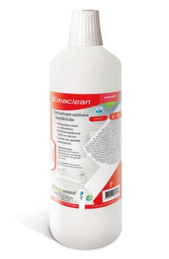 Detartrant bactericide - emaclean  non parfume -   1l - d004_0