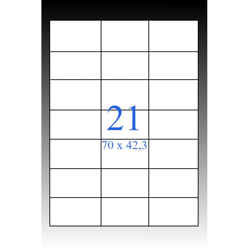 Etiquette adhésive a4 - 4etp21-01_0
