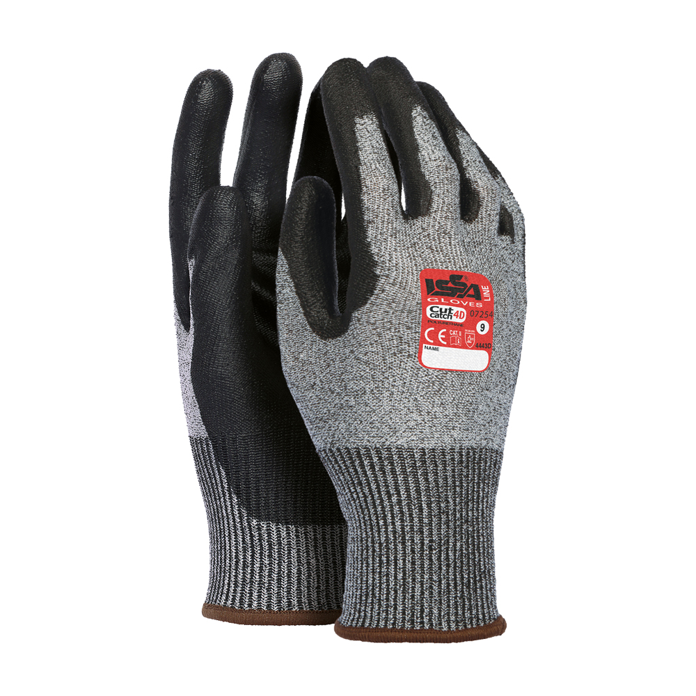 Gants anti-coupures en PEHD 'CUT CATCH' - Jersey enduit PU (4.4.4.3.D) - PMPAC01-T06 - Industrial Starter_0