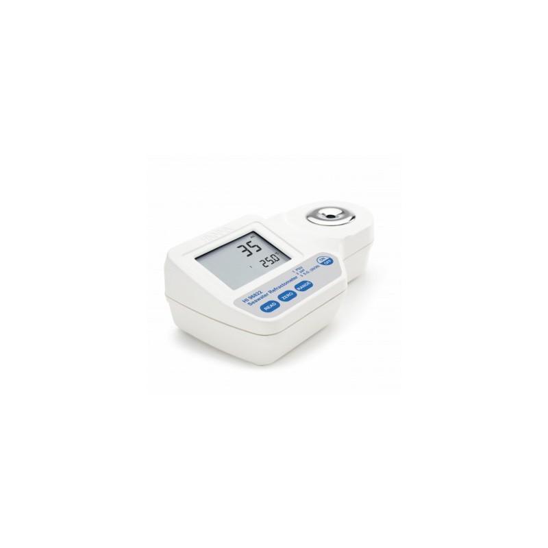 Hanna - Réfractomètre numérique HI96822 - Mesure salinité eau de mer - Référence RFD-1401_0
