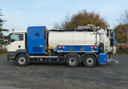 Hegoa ADR - Hydrocureur Rivard - Volume total 12 m³ avec options de pompage avancées_0