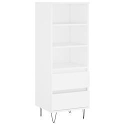 Helloshop26 - Buffet bahut commode armoire meuble de rangement organisateur cuisine salle de séjour salon haut 40 x 36 x 110 cm bois 02_0032446 - 300_0
