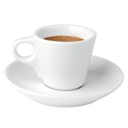 In Situ Tasse à café porcelaine Conique blanc 8 cl x12 - porcelaine 051082_0