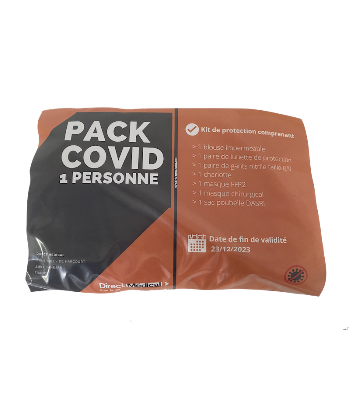 Kit protection pack coronavirus 1 personne - covid-19_0