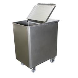 L2G - BSF - bac sel/farine inox 304, 130l, avec couvercle - BSF_0