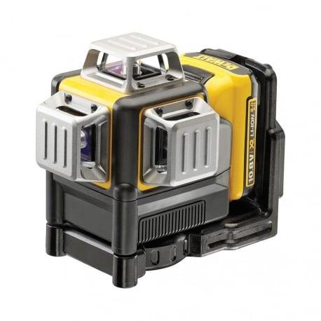 Laser Dewalt 3 fois 360° faisceaux verts compatible plateforme 10,8V | DCE089D1G_0